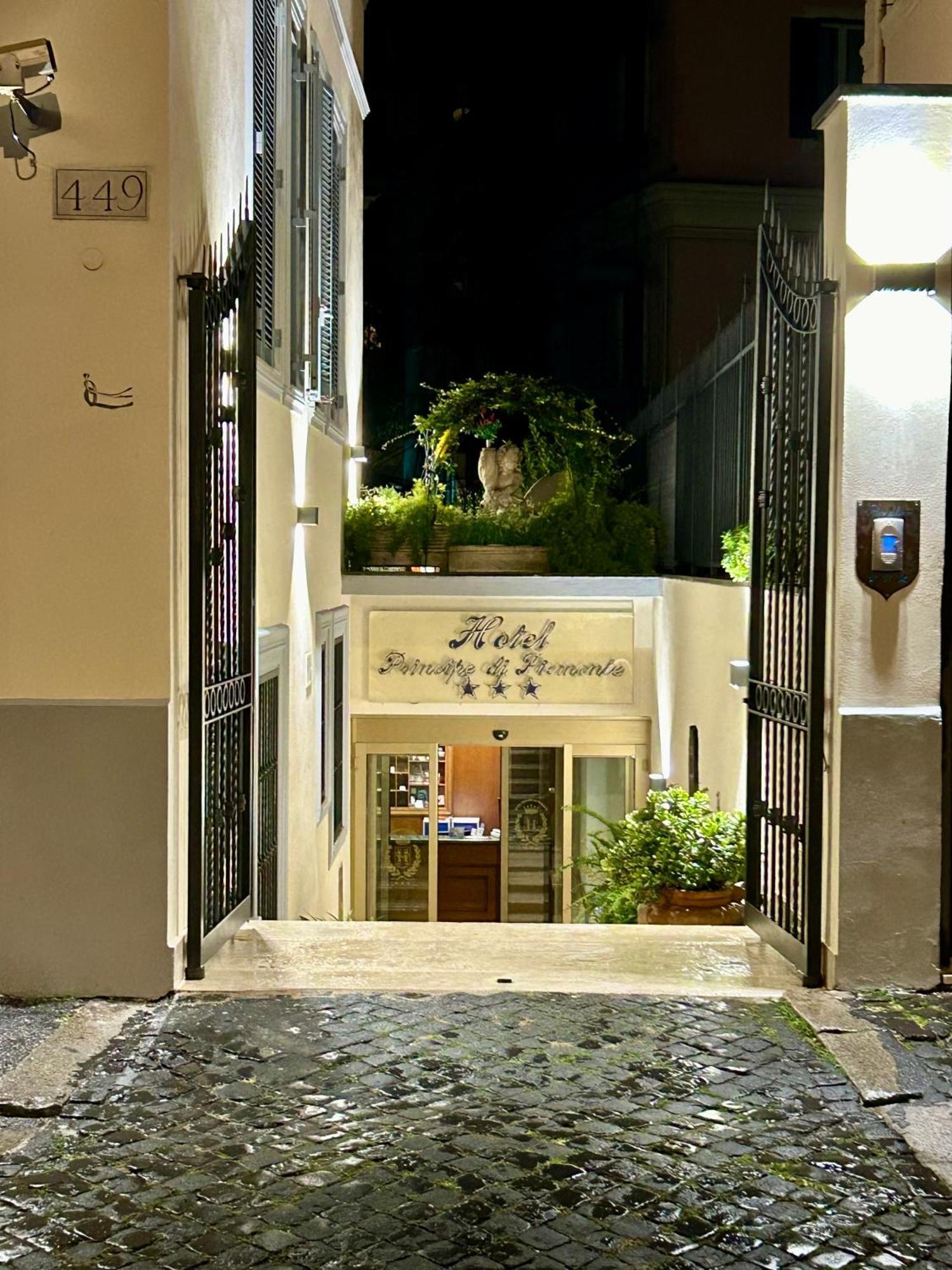 Hotel Principe Di Piemonte Rome Bagian luar foto
